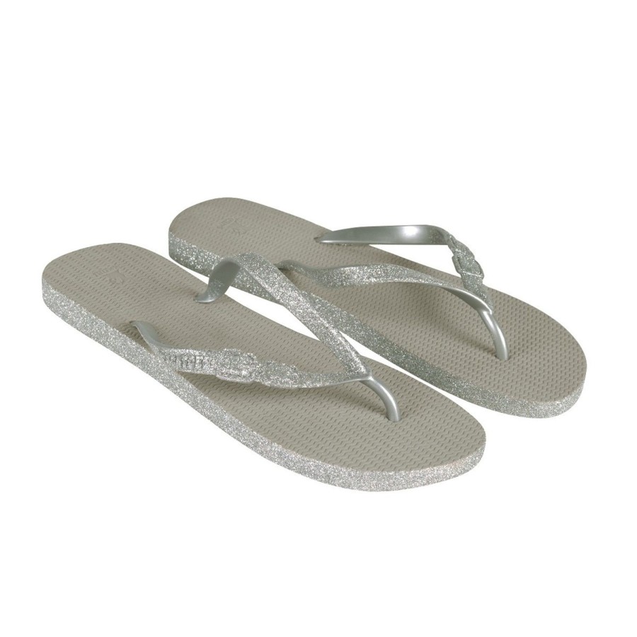 Women Cacatoes Sandals | Morango Sandal-Glitter Silver