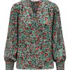 Women Doodie Stark Tops | Dawn Blouse-Light Green