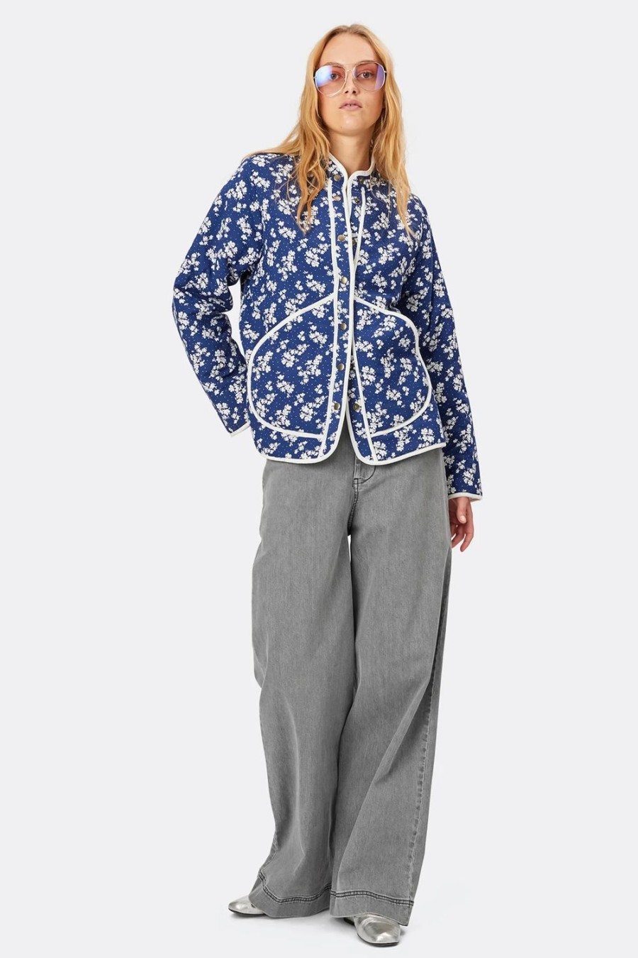 Women Lollys Laundry Jackets | Rome Jacket-Dark Blue