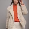 Women Rino & Pelle Jackets | Jenice Faux Fur Jacket-Stone