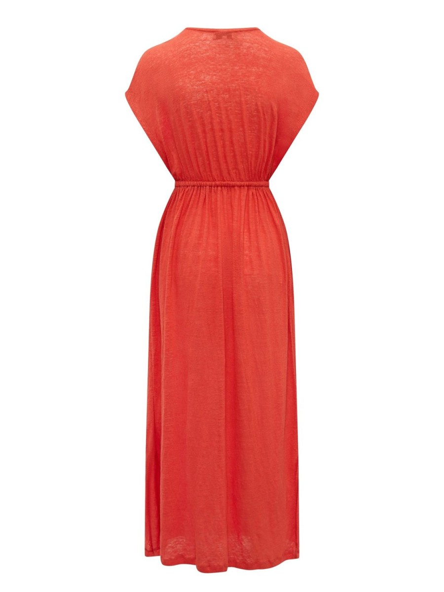 Women Nooki Dresses | Lucia Maxi Dress-Orange