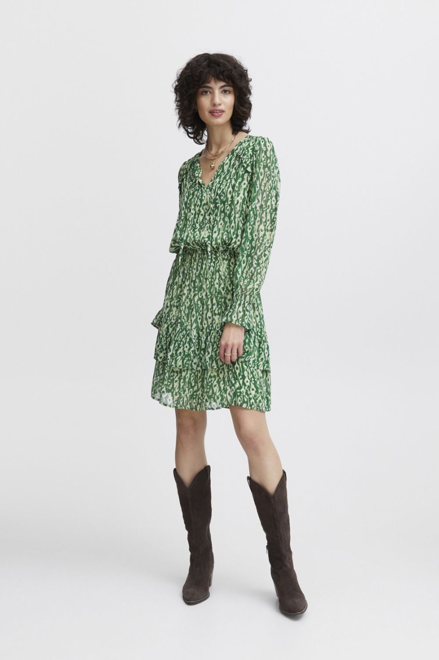 Women Atelier Reve Dresses | Mimi Dress-Pine Needle