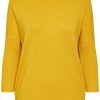 Women Saint Tropez Knitwear | Mila Jumper-Sulphur