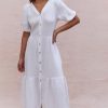 Women Charli Dresses | Danielle Dress-White