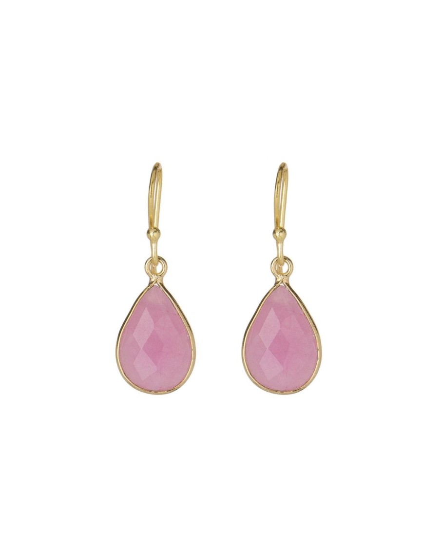 Women Ashiana Earrings | Ava Earrings-Pink Jade