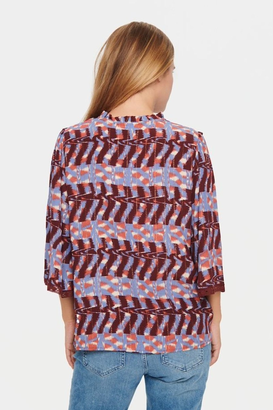 Women Saint Tropez Tops | Alexa Shirt-Colony B. Ethnic