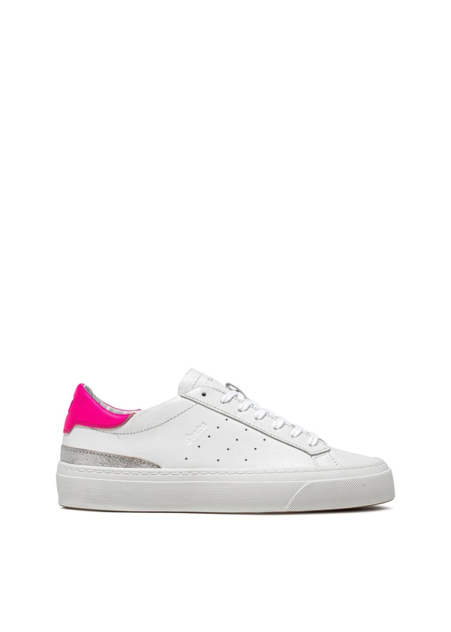 Women DATE Trainers Trainers | Sonica Pop-White/Fuschia