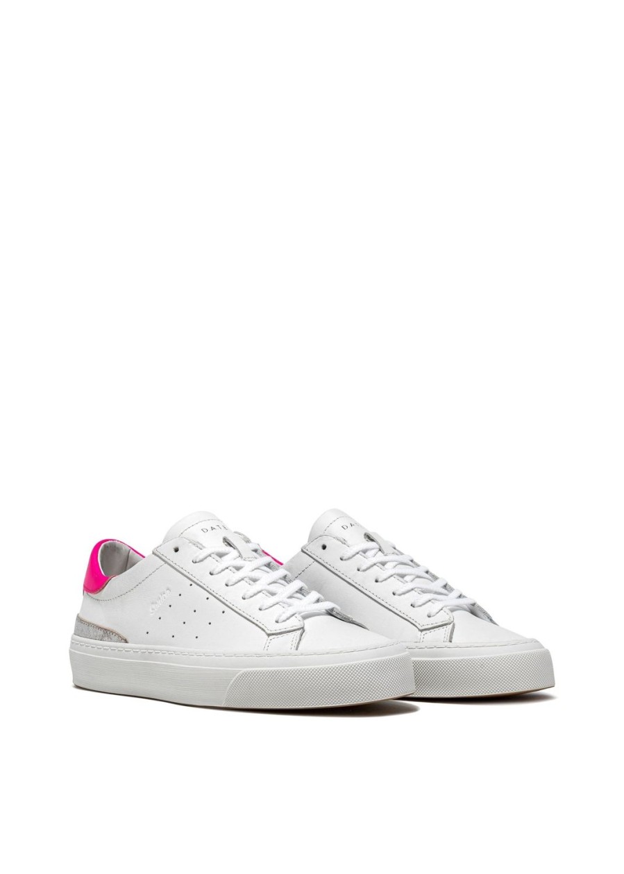 Women DATE Trainers Trainers | Sonica Pop-White/Fuschia