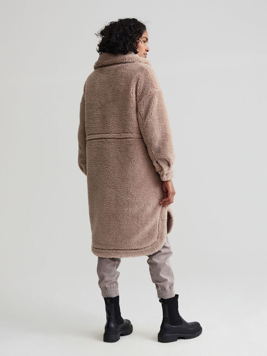 Women Varley Coats | Jones Coat-Mushroom