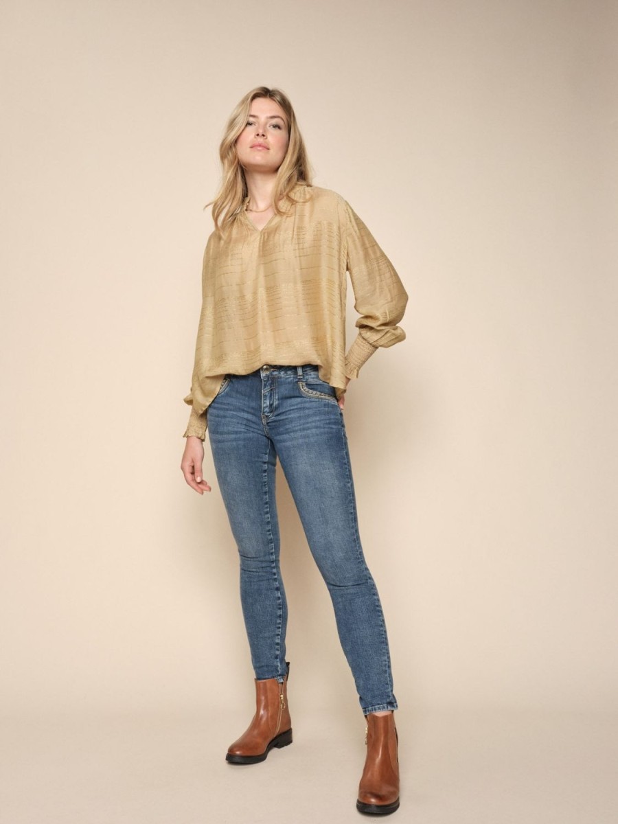 Women Mos Mosh Jeans | Naomi Glow Jeans-Blue