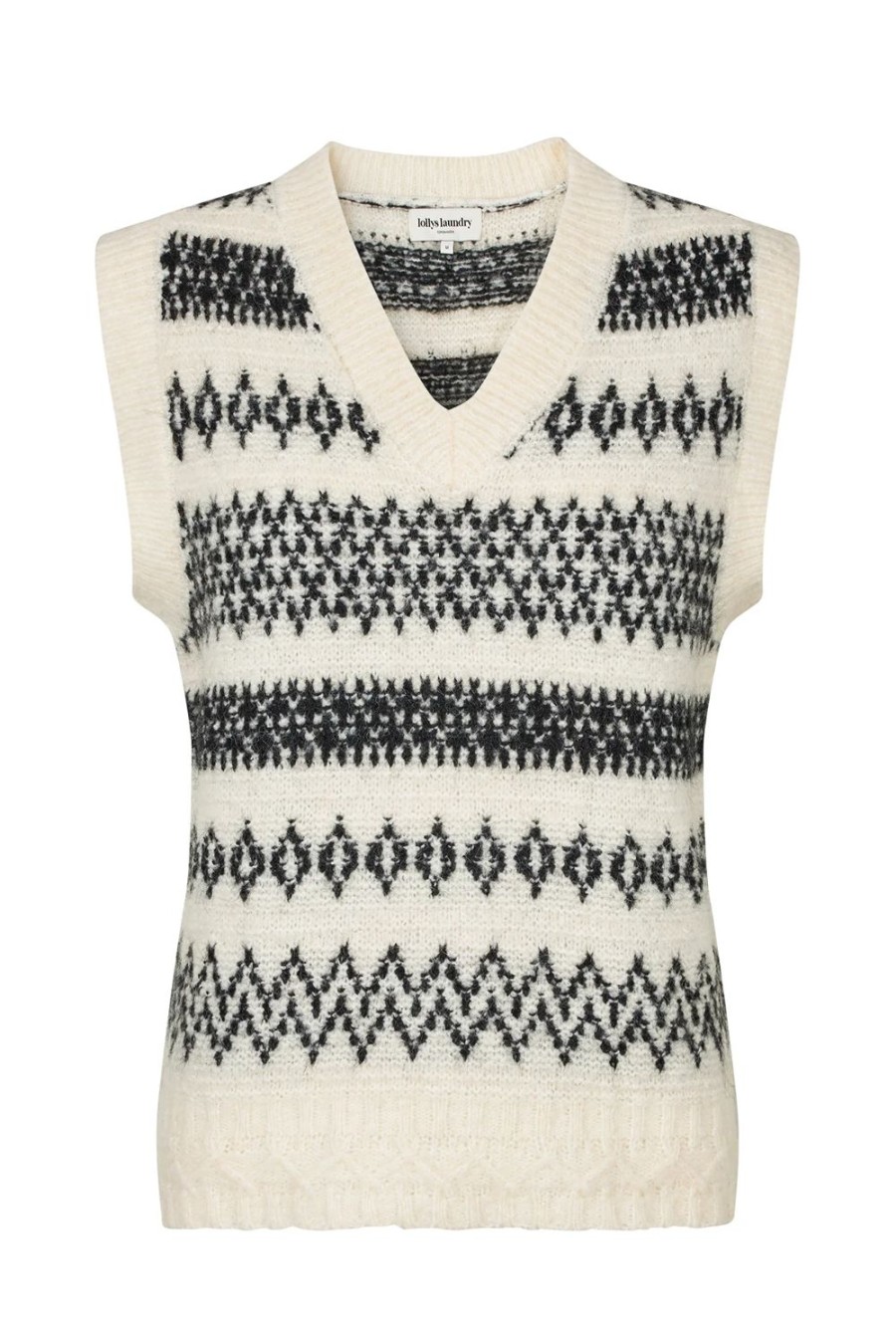 Women Lollys Laundry Knitwear | Narbonnell Vest Sl-Black