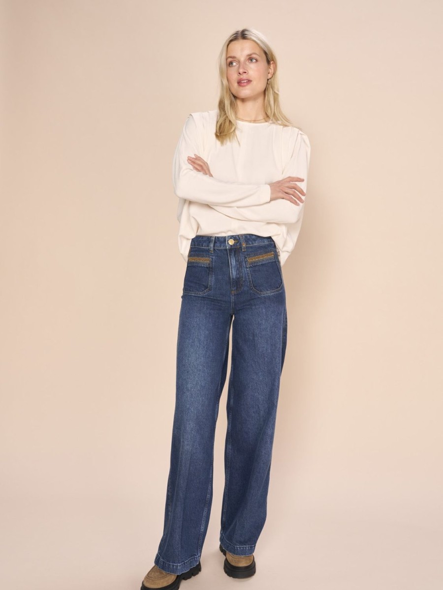 Women Mos Mosh Jeans | Colette Sassy Jeans-Blue