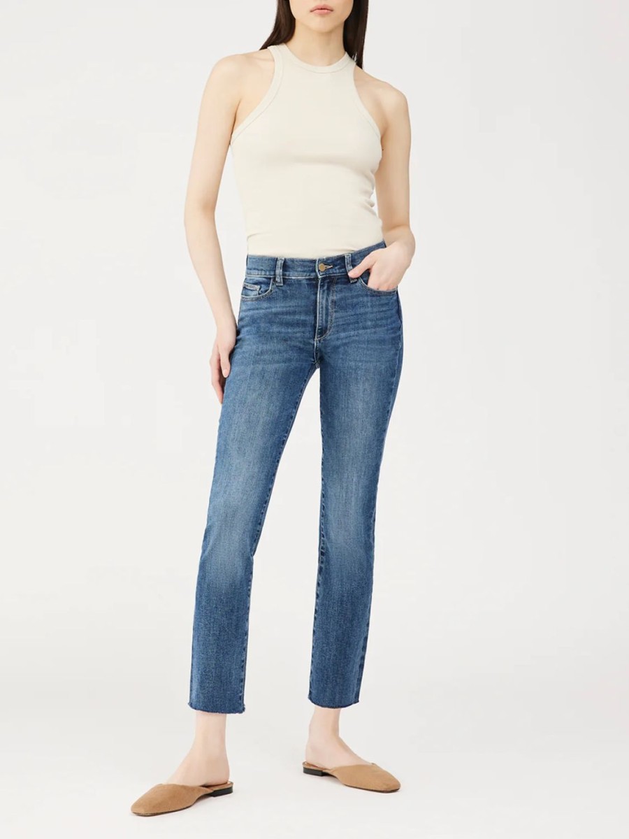 Women DL1961 Jeans | Mara Straight Jean-Chancery