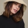 Women Rino & Pelle Hats | Selin Reversible Bucket Hat-Stone