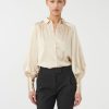 Women Dea Kudibal Tops | Cadence Shirt-Pearl