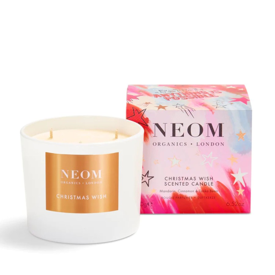 Lifestyle Neom | 3 Wick Candle Christmas Wish