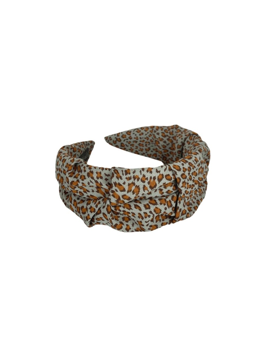 Women Black Colour Hair Accessories | Napoli Hairband-Lt Grey Brown