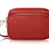 Women Doodie Stark Bags | Leather X-Body Bag-Red