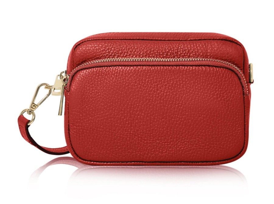 Women Doodie Stark Bags | Leather X-Body Bag-Red