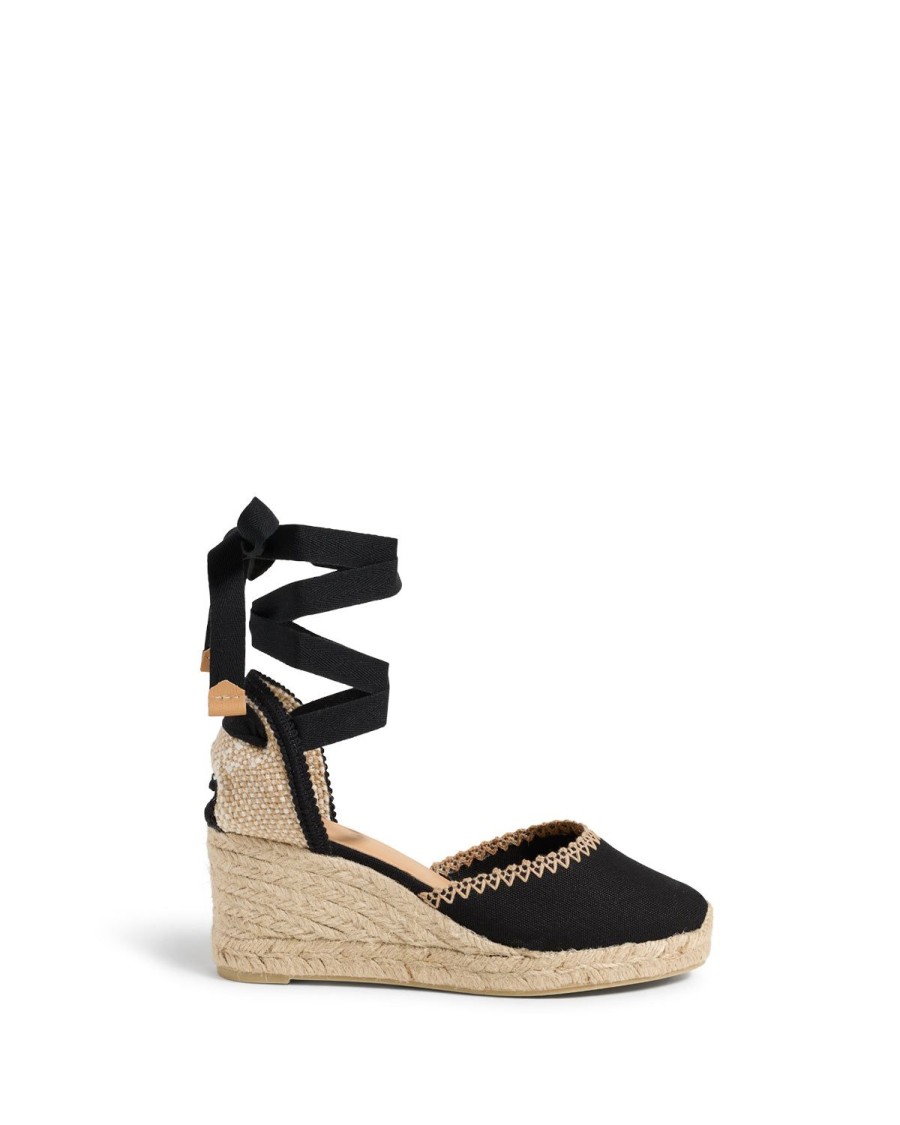 Women Castaner Wedges | Comin Wedge-Black