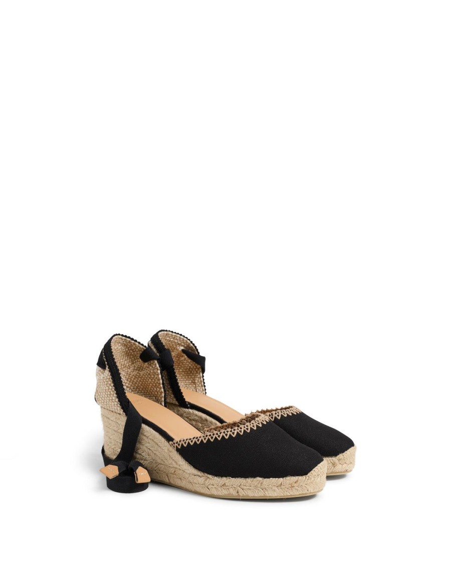 Women Castaner Wedges | Comin Wedge-Black