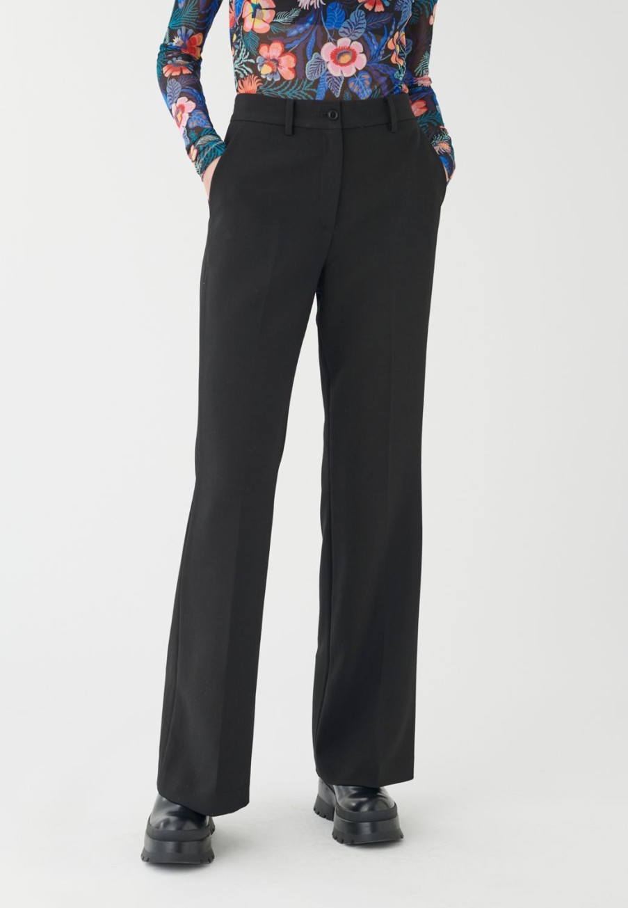 Women Dea Kudibal Trousers | Rihanna Trousers-Black