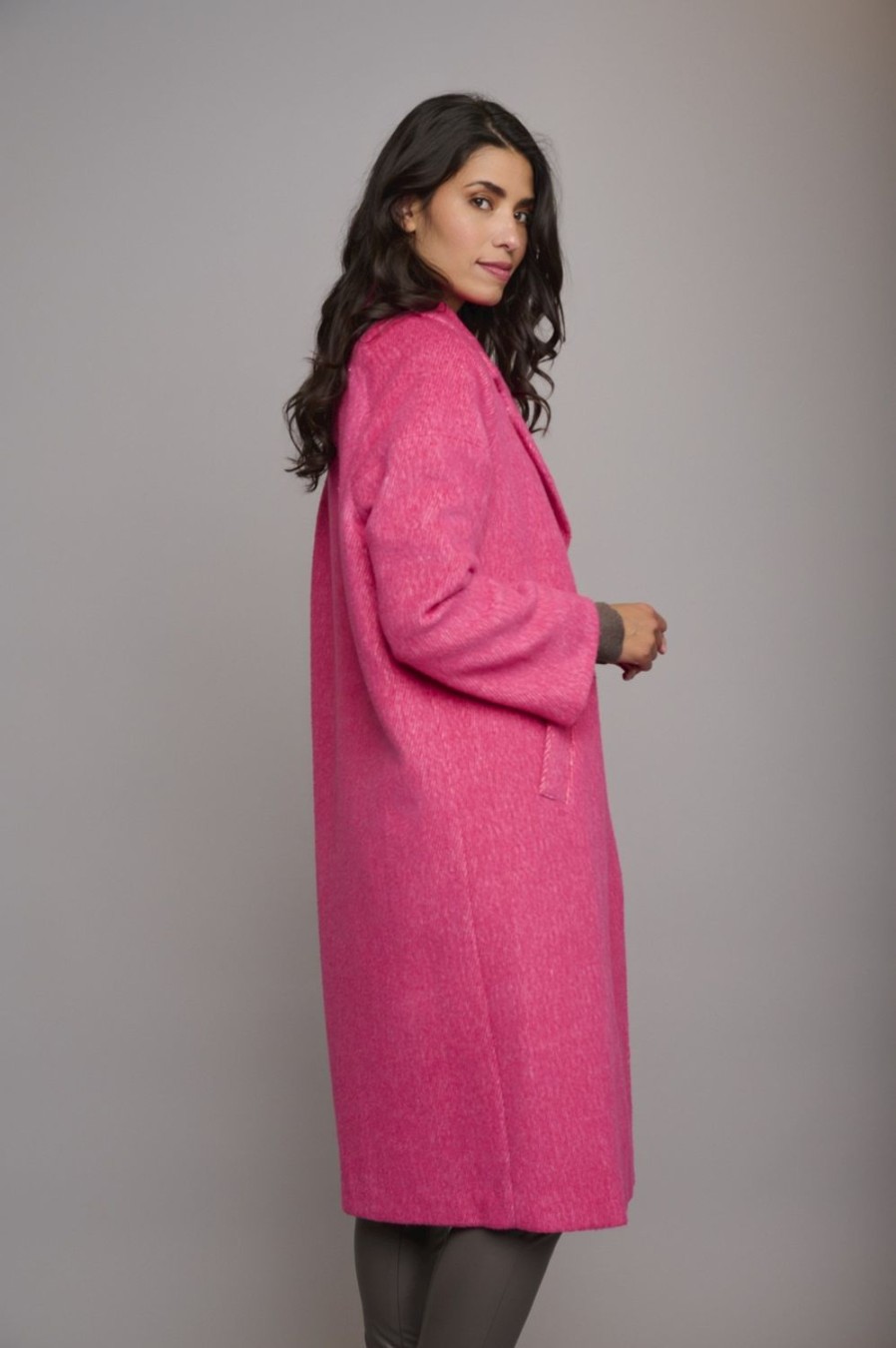 Women Rino & Pelle Coats | Jano Coat-Barberry