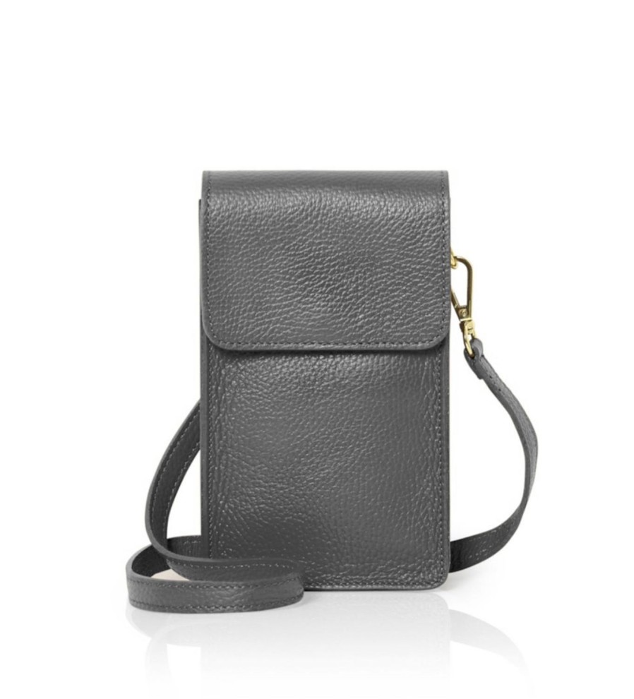 Women Doodie Stark Bags | Flap Front Mobile Bag-Dk Grey