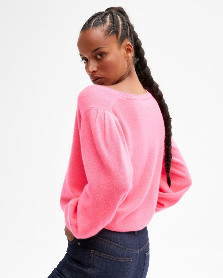 Women Absolut Cashmere Knitwear | Celine Knit-Rose Fluro