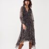 Women Suncoo Dresses | Chamila Lurex Fleck Dress-Noir