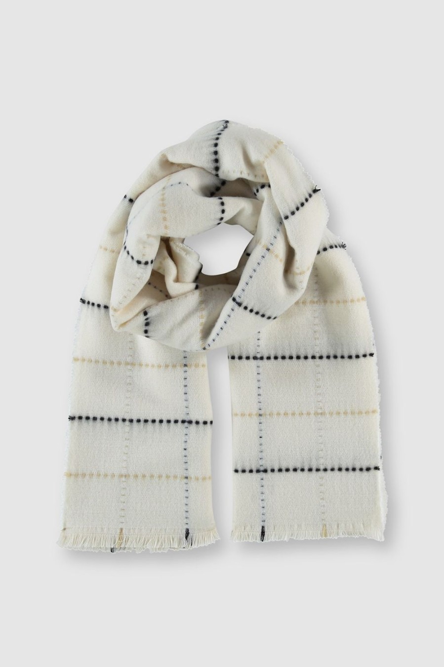 Women Rino & Pelle Scarves | Akke Scarf-Blanc