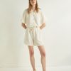 Women Yerse Shorts | Lulu Shorts-Natural