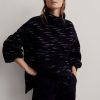 Women Varley Knitwear | Marlena Knit-Black/Snow White