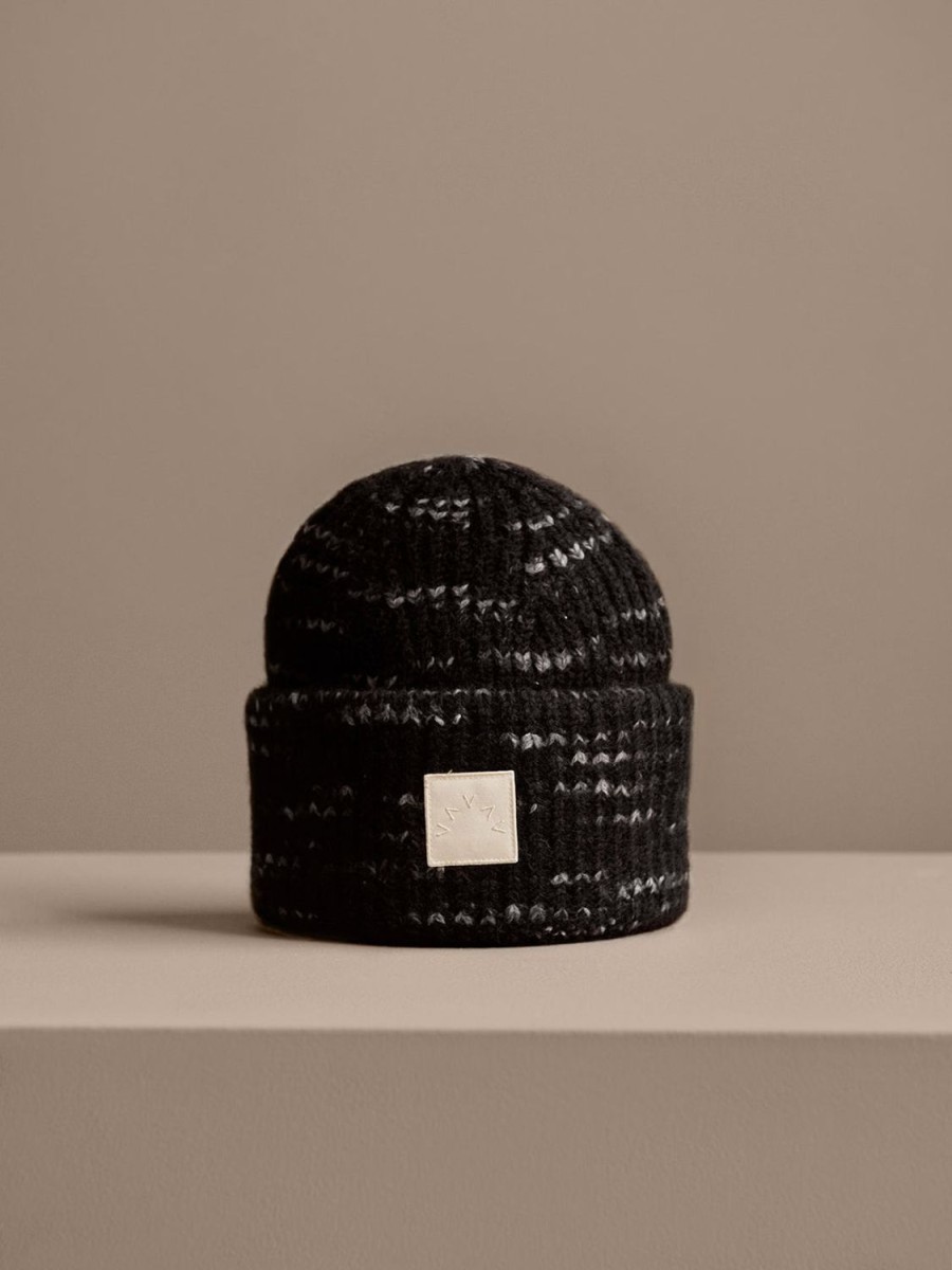 Women Varley Hats | Dale Beanie-Black/Cloud Dancer