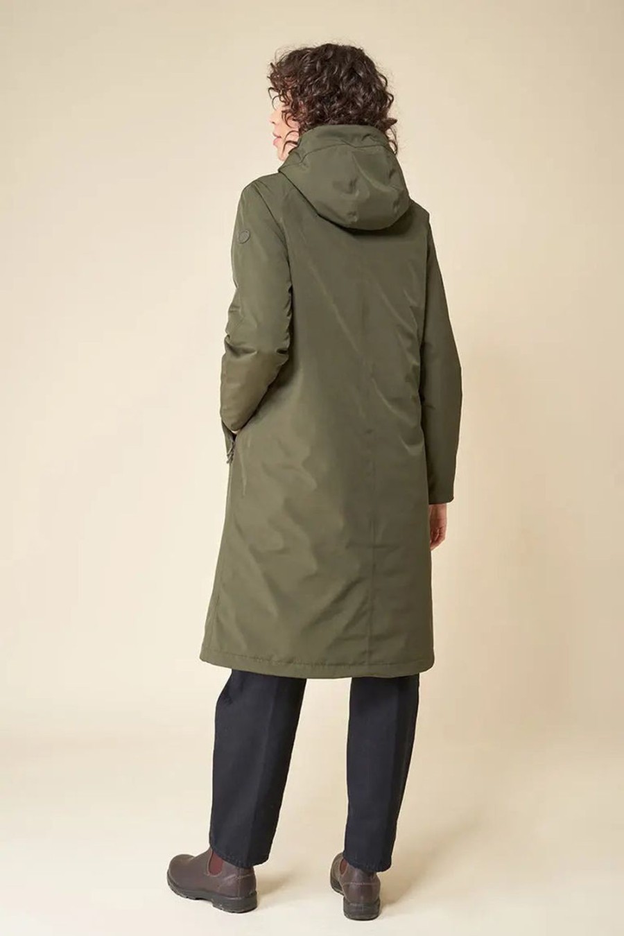 Women Tanta Coats | Pfutze Coat-Khaki