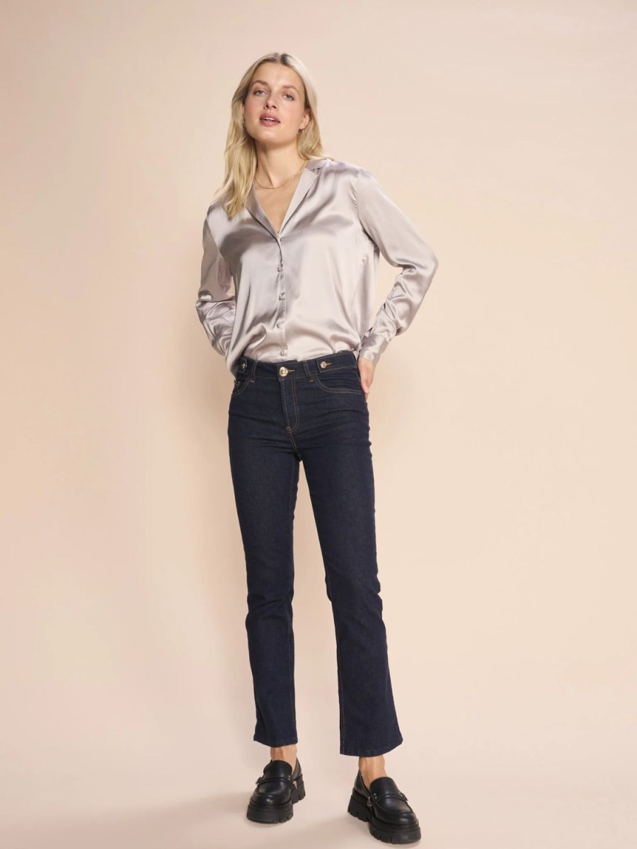 Women Mos Mosh Jeans | Ashley Twist Nola Jeans-Dark Blue