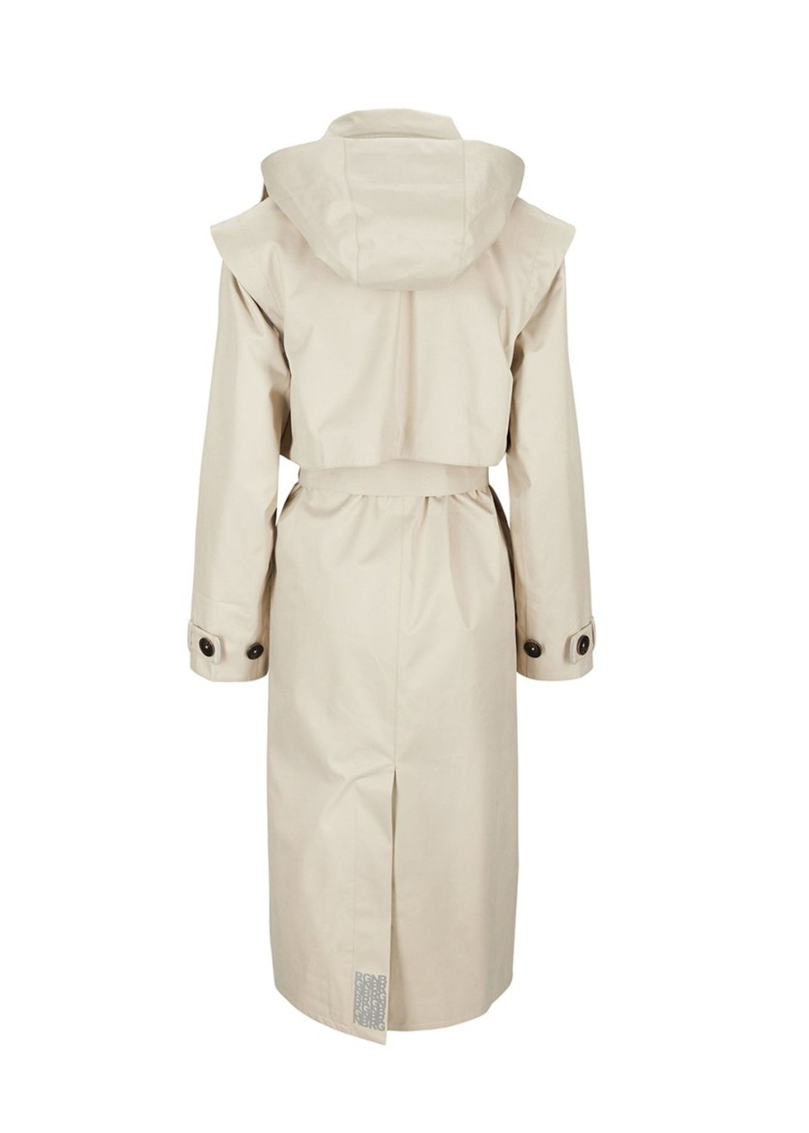 Women Doodie Stark Coats | Regndrape Trench Coat-Sand