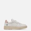 Women DATE Trainers Trainers | Court Mono-White/Pink