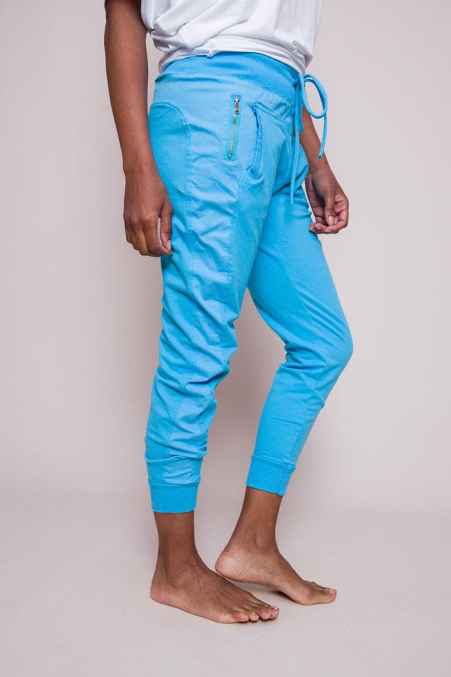 Women Suzy D Trousers | Ultimate Joggers-Turquoise