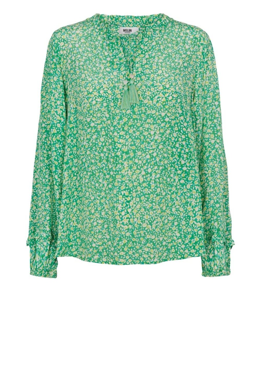 Women Moliin Tops | Annabel Blouse-Lime Popsicle