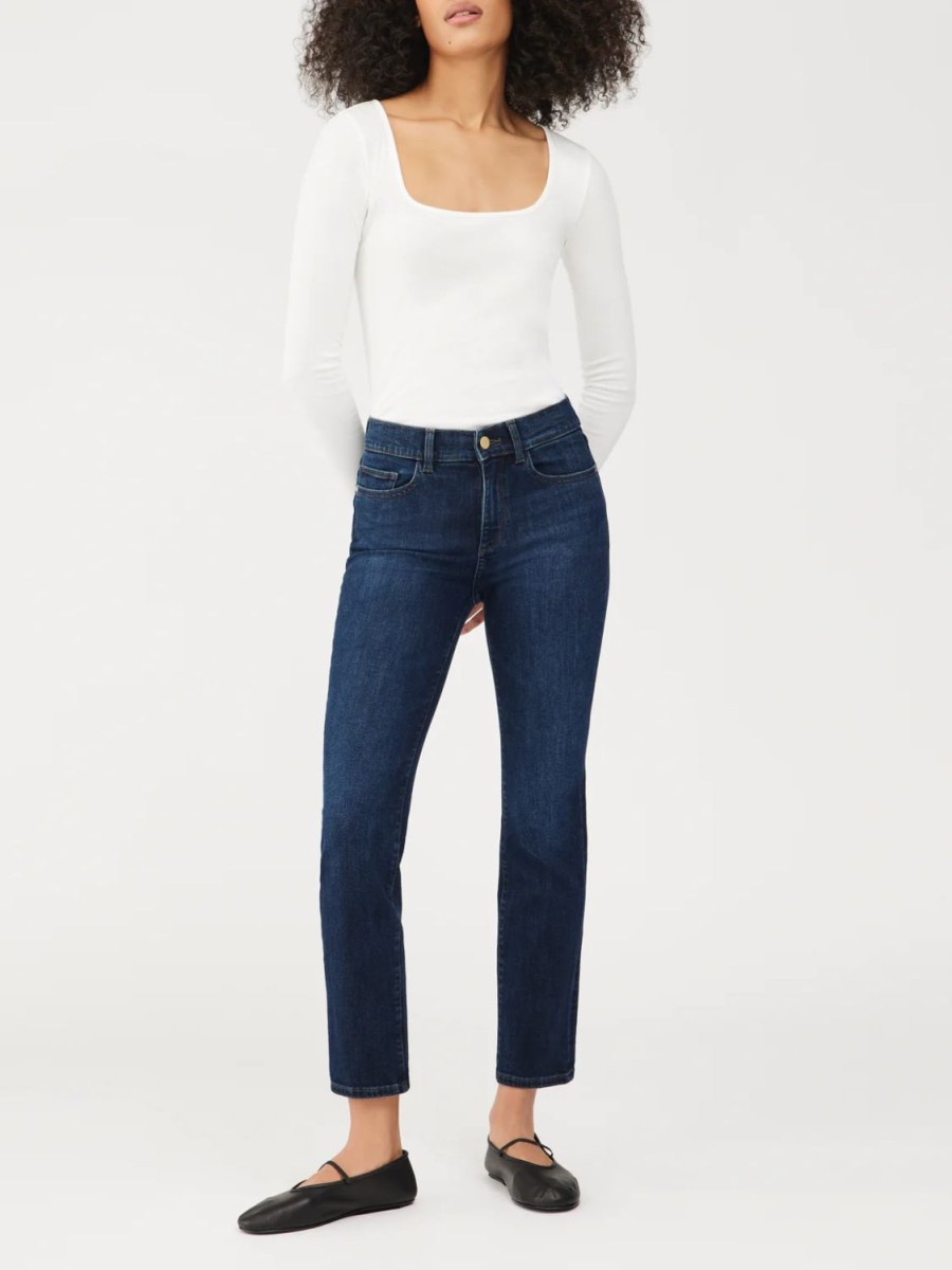 Women DL1961 Jeans | Mara Straight Jean-India Ink