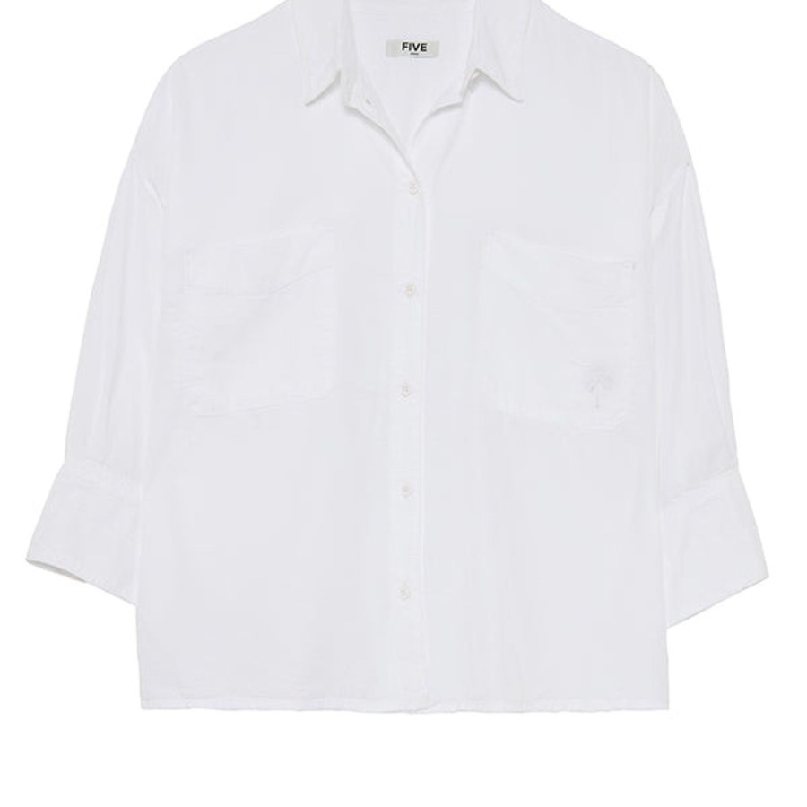 Women Five Tops | Coline Shirt-Blanc