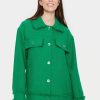 Women Saint Tropez Jackets | Birdie Jacket-Verdant Green