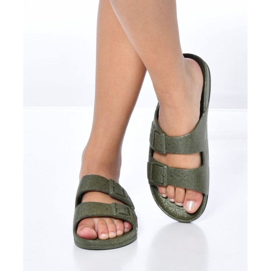 Women Cacatoes Sandals | Carioca Sandal-Dark Kaki