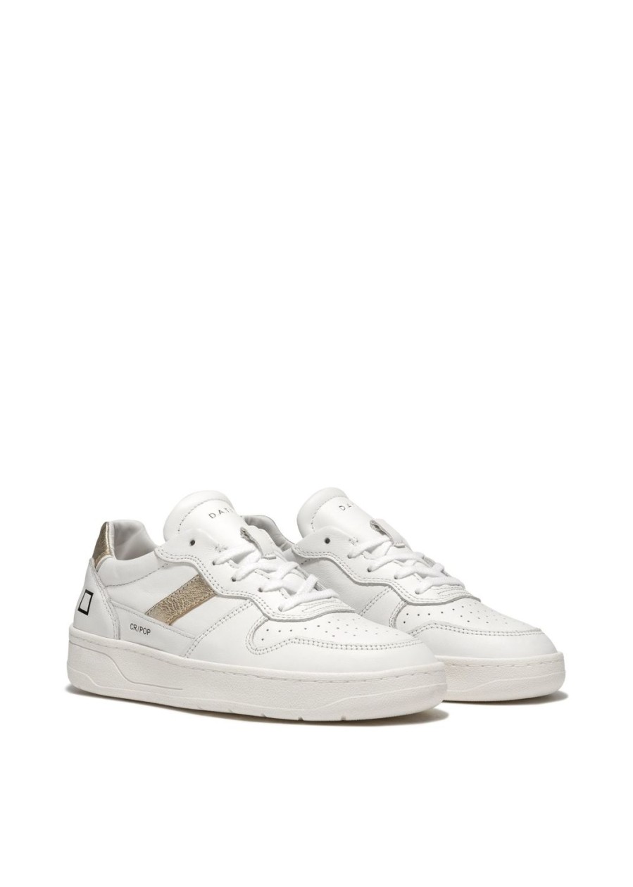 Women DATE Trainers Trainers | Court 2.0 Mid Pop-White/Platinum