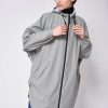 Women Tanta Coats | Sky Poncho-Forest Fog