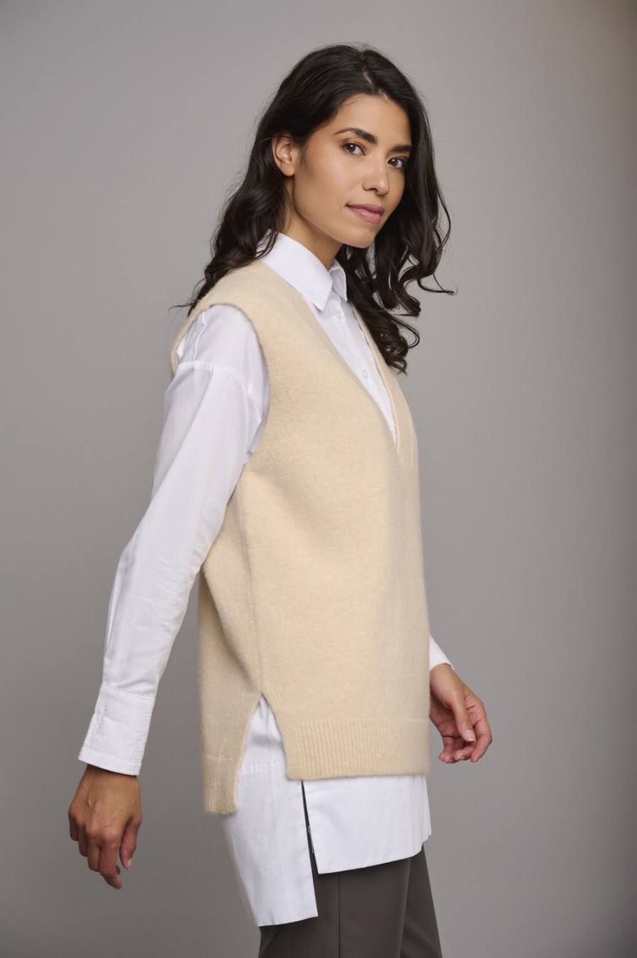 Women Rino & Pelle Knitwear | Koray Tank-Dove