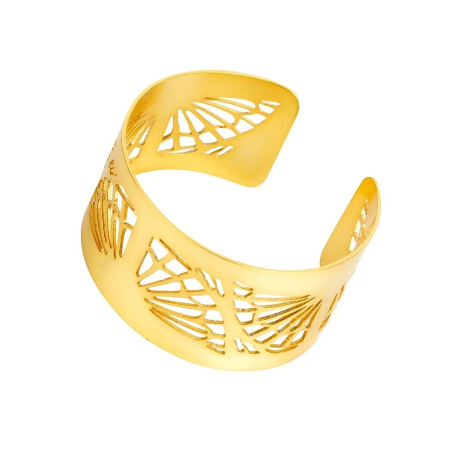 Women Ashiana Bracelets | Trevi Cuff-Gold