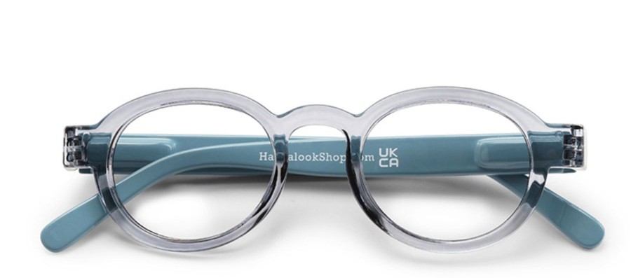 Eyewear Have a Look | Circle Twist Readers-Grey/Blue