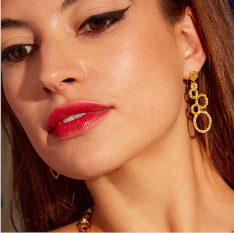 Women Ashiana Earrings | Spiaggia Earrings-Gold